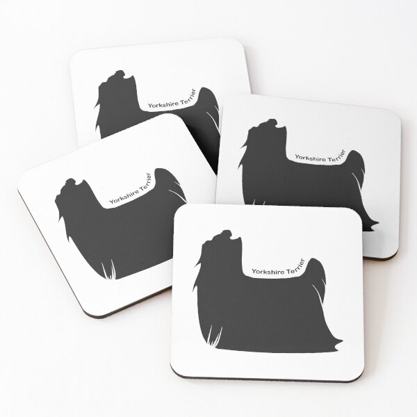 Item preview, Yorkshirer Terrier standard silhouette designed and sold by bklyng.