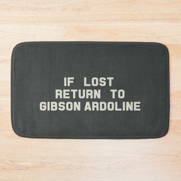 Artikelvorschau, If Lost Return to Gibson Ardoline Tee entworfen und verkauft von 2000sbabyangel.