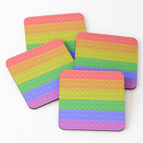 Item preview, Abstract Gay Pride Colors Pattern designed and sold by PrideFeliz.
