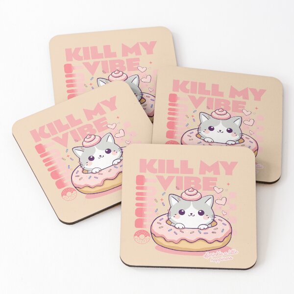 Item preview,  Donut Kill My Vibe designed and sold by BaffledSnout.