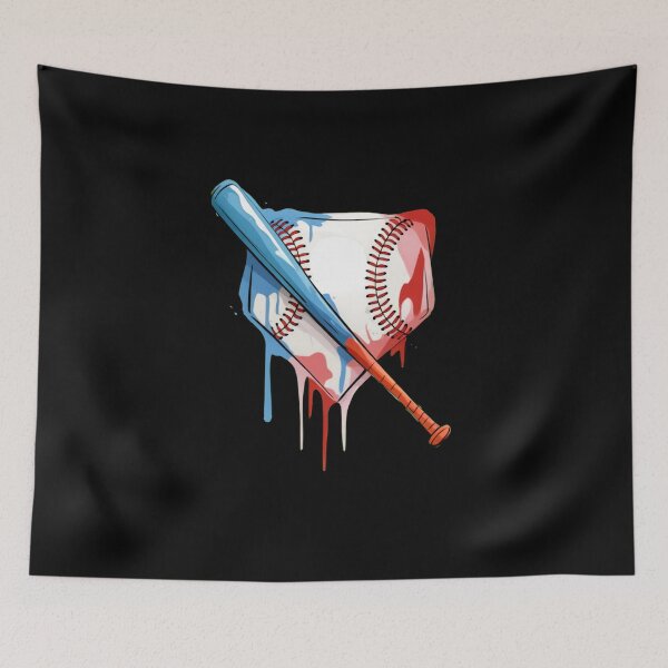 Item preview, Cool Sport Baseball Bat Home Plate Drip With Sprinkles Drip designed and sold by facegm.