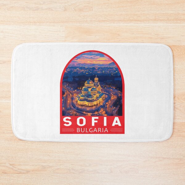 Item preview, Sofia Bulgaria Travel Art Emblem designed and sold by KrisSidDesigns.