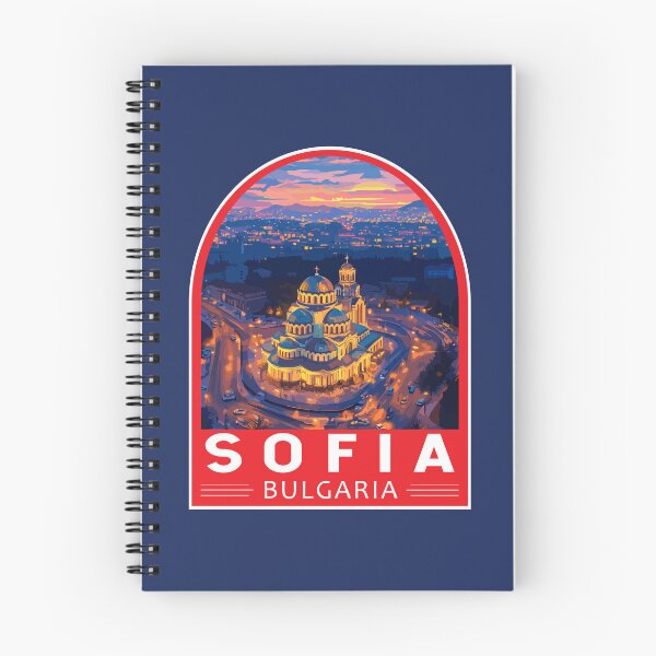 Item preview, Sofia Bulgaria Travel Art Emblem designed and sold by KrisSidDesigns.