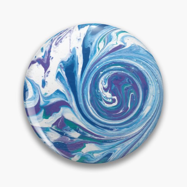 Item preview, Fluid art circle 8 designed and sold by alina-k-design.