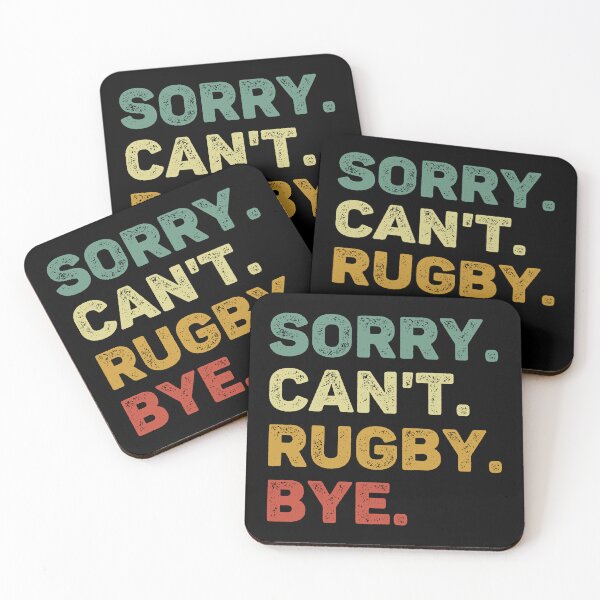 Item preview, Sorry Can't Rugby Bye Retro Rugby Lover designed and sold by RareBunny.