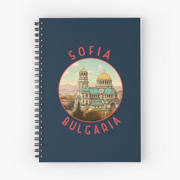 Item preview, Sofia Bulgaria Retro Distressed Circle designed and sold by KrisSidDesigns.