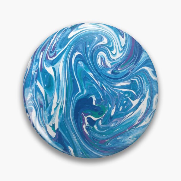 Item preview, Fluid art circle 9 designed and sold by alina-k-design.