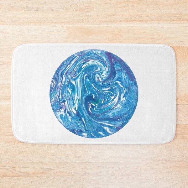 Item preview, Fluid art circle 9 designed and sold by alina-k-design.