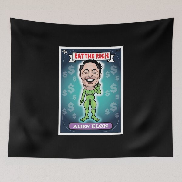 Item preview, Alien Elon Card Alternative Space Version designed and sold by The Fonsecastein Shop.