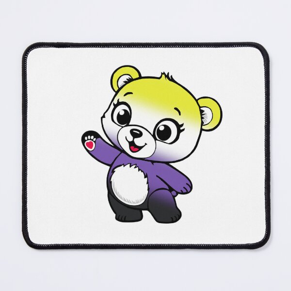Item preview, Kawaii Nonbinary Bear – Cute Nonbinary Pride Design designed and sold by Travelslightly.