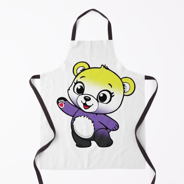 Item preview, Kawaii Nonbinary Bear – Cute Nonbinary Pride Design designed and sold by Travelslightly.