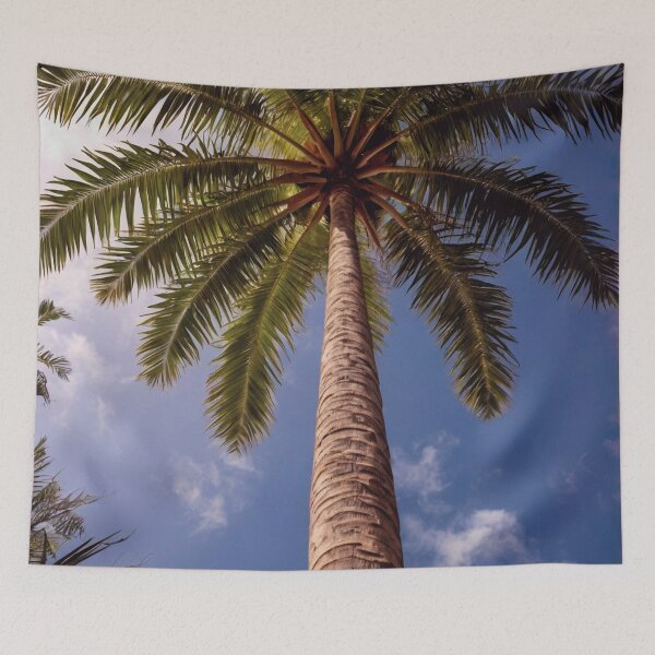 Item preview, Soaring Palm Tree Against a Blue Sky designed and sold by MammothArt.
