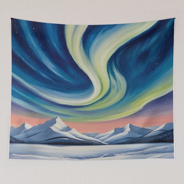 Item preview, Snowy mountains designed and sold by Earth-and-Ink.
