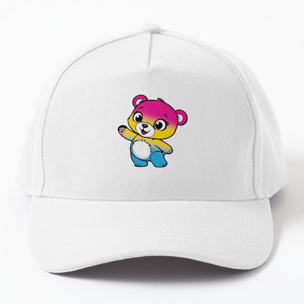 Aperçu de l'œuvre Ours pansexuel kawaii – Motif mignon de fierté pansexuelle créée et vendue par Travelslightly.