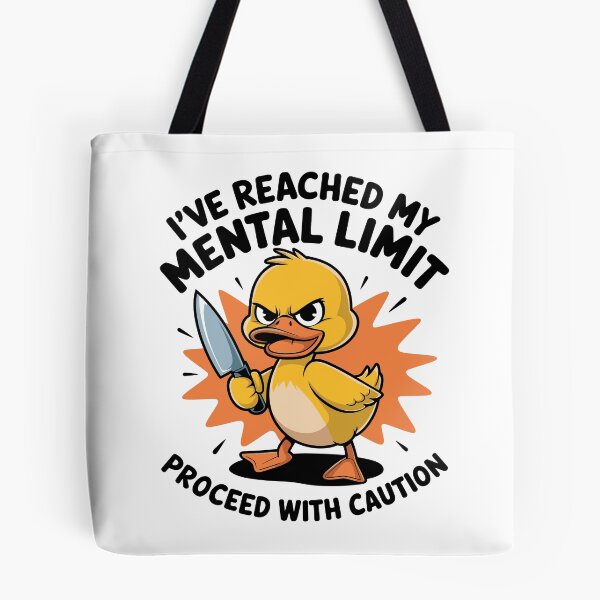 Item preview, Duck Mental Limit designed and sold by Angry Swan Designs.