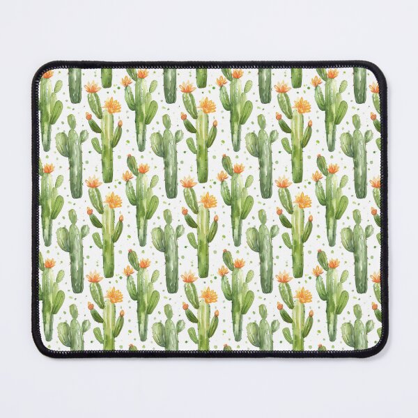 Item preview, watercolour cactus flowers designed and sold by PoppyLaneStudio.
