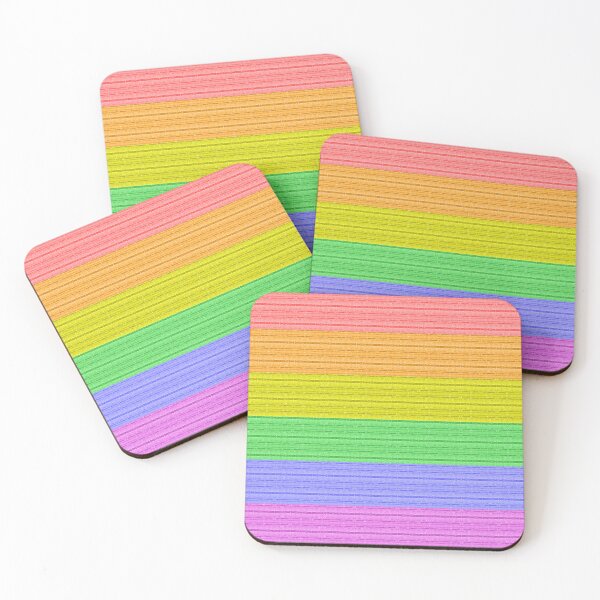 Item preview, Crystal Lines Gay Pride Colors Pattern designed and sold by PrideFeliz.