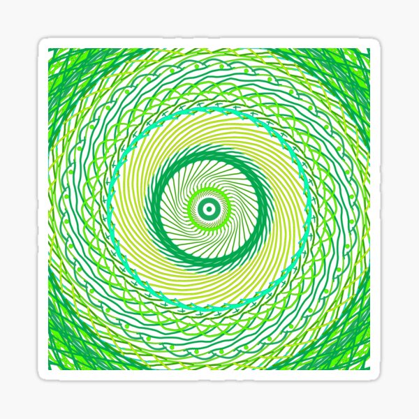 Item preview, Green woven pattern designed and sold by Art by Tualeg.