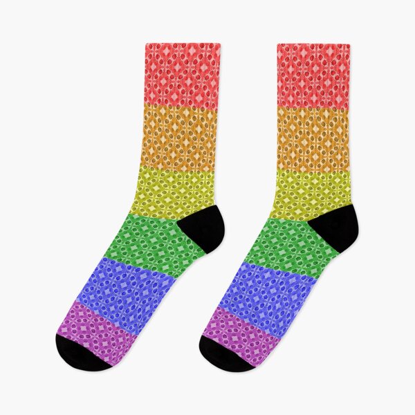 Item preview, Crystals Gay Pride Colors Pattern designed and sold by PrideFeliz.