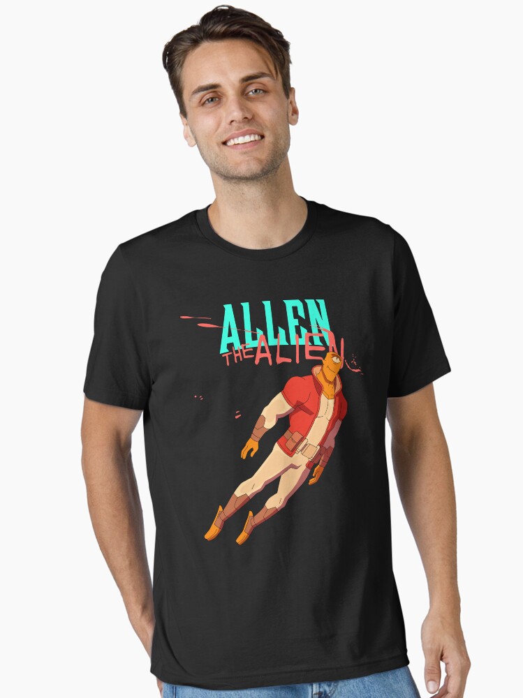 Thumbnail 2 of 7, Essential T-Shirt, Allen The Alien Invincible designed and sold by malachi12c.