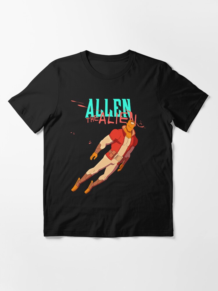 Thumbnail 3 of 7, Essential T-Shirt, Allen The Alien Invincible designed and sold by malachi12c.