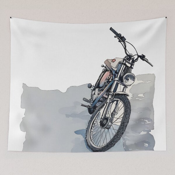 Item preview, lone bike designed and sold by aliraweb.