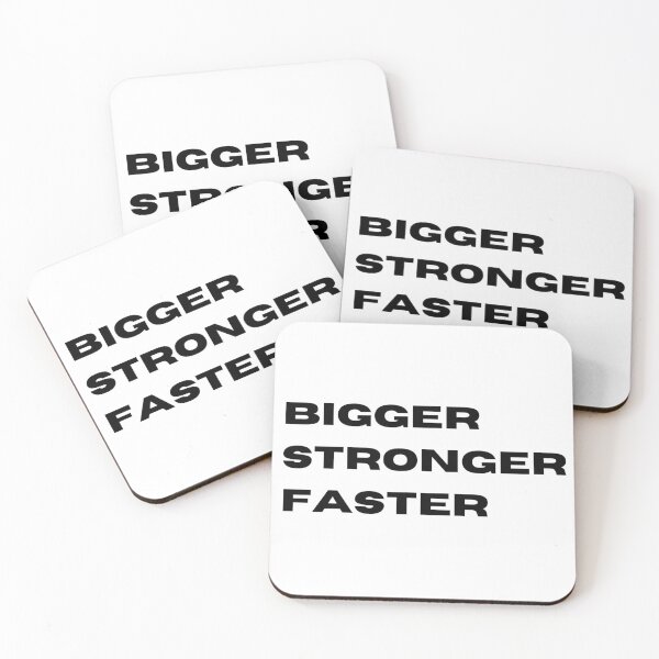 Item preview, Bigger Stronger Faster designed and sold by Ykartwork.