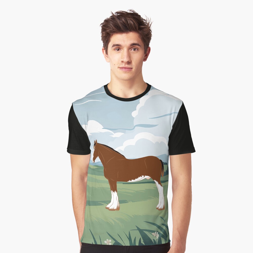 Aperçu de l'œuvre T-shirt graphique créée et vendue par WebEquitation.