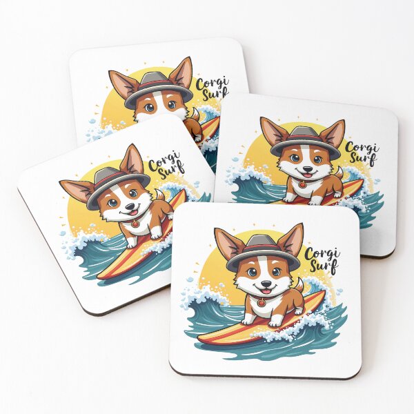 Item preview, Corgi Surf designed and sold by zoughlal.