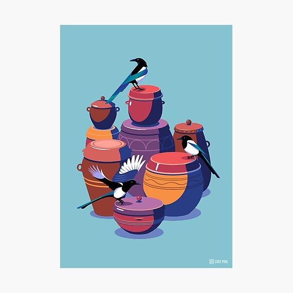 Aperçu de l'œuvre Pots de pies et de kimchi créée et vendue par Coen Pohl.