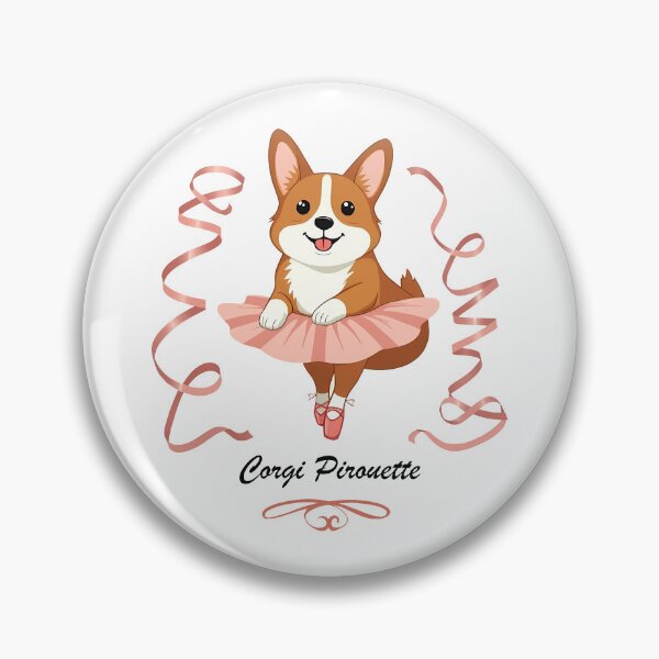 Item preview, Corgi Pirouette designed and sold by zoughlal.