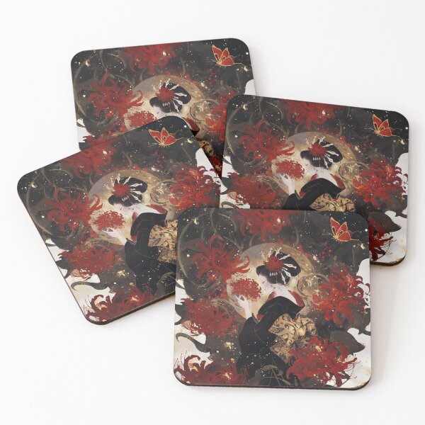 Item preview, Geisha with Red Higanbanas designed and sold by CalyCollab.