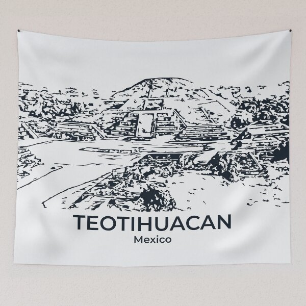 Item preview, Teotihuacan - Mexico designed and sold by Lakeric Cityscapes.