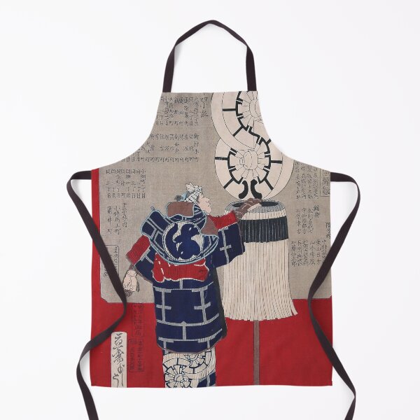 Item preview, "Ukiyo-e Art by Yoshitoshi: 'Kaku Daiku Maki Kan Daiichi Daiku / Hachiban-gumi'" designed and sold by store-wasabi.