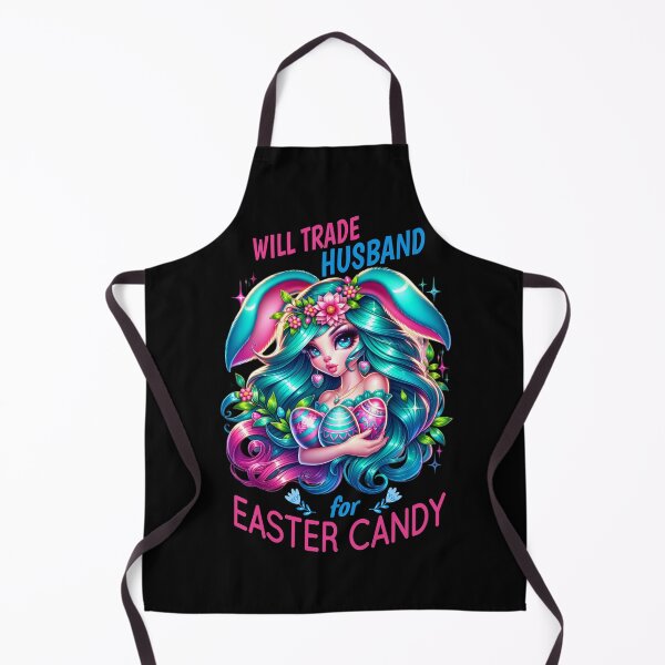 Item preview, Easter Bunny Design Fun Will Trade Husband for Candy Quote designed and sold by disforyou.