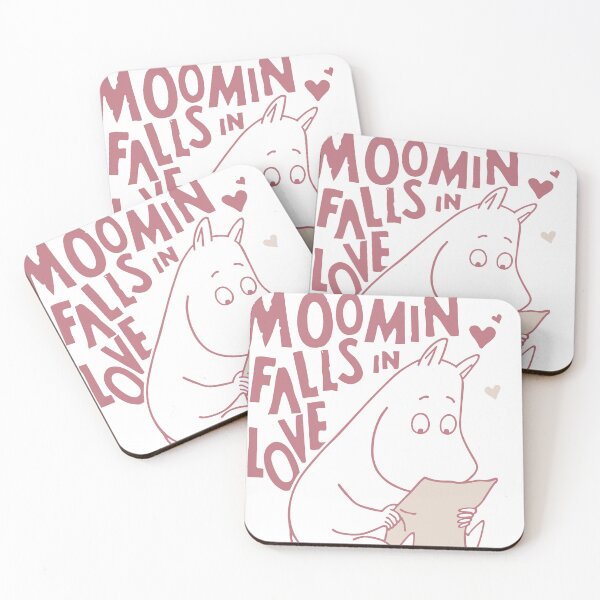 Item preview, Moomin Falls In Love Moomintroll Love Letter designed and sold by MoominStore.