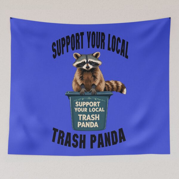 Item preview, Support Your Trash Panda 5 designed and sold by DigitalandPhoto.