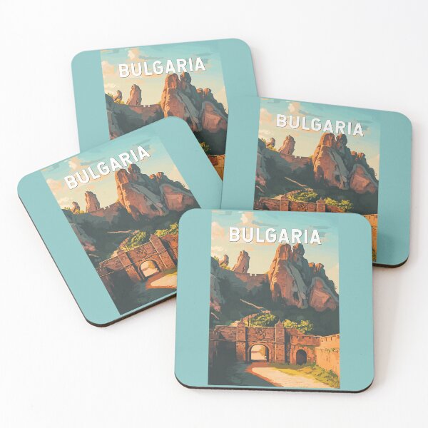 Item preview, Bulgaria Illustration Travel Art Vintage designed and sold by KrisSidDesigns.