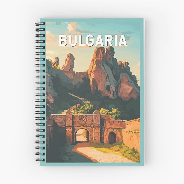 Item preview, Bulgaria Illustration Travel Art Vintage designed and sold by KrisSidDesigns.