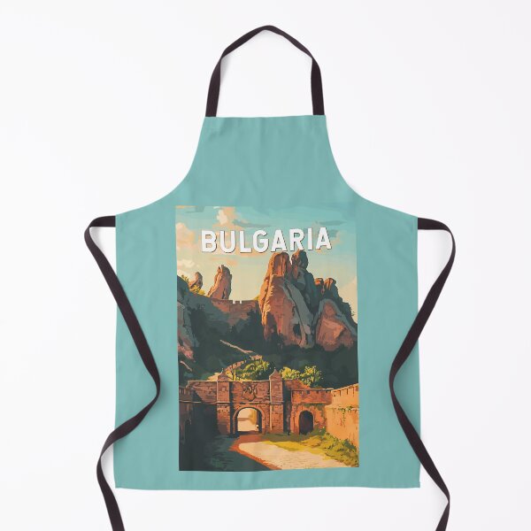Item preview, Bulgaria Illustration Travel Art Vintage designed and sold by KrisSidDesigns.