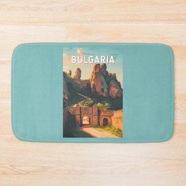 Item preview, Bulgaria Illustration Travel Art Vintage designed and sold by KrisSidDesigns.