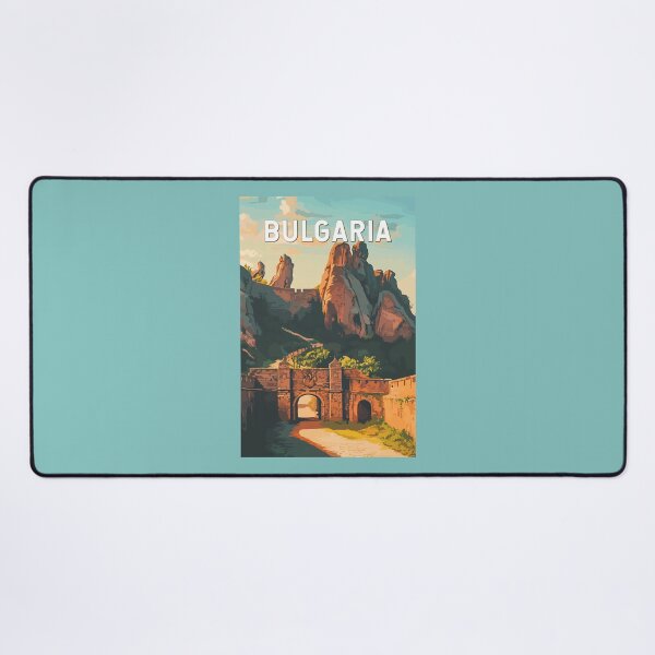 Item preview, Bulgaria Illustration Travel Art Vintage designed and sold by KrisSidDesigns.