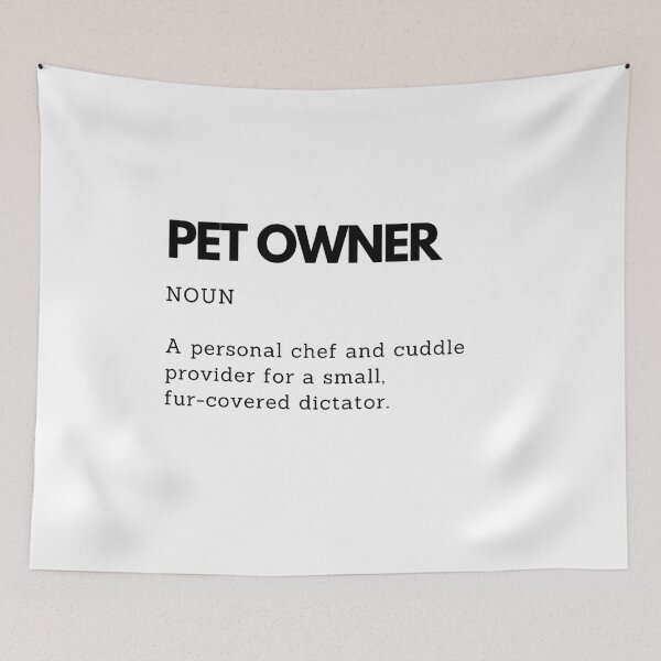 Item preview, Funny Pet Owner Definition – Ultimate Animal Lover Humor designed and sold by PakoArtStudio.