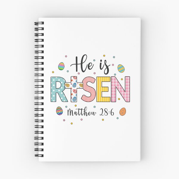 Item preview, He is Risen Jesus Christian Happy Easter designed and sold by Blok45.