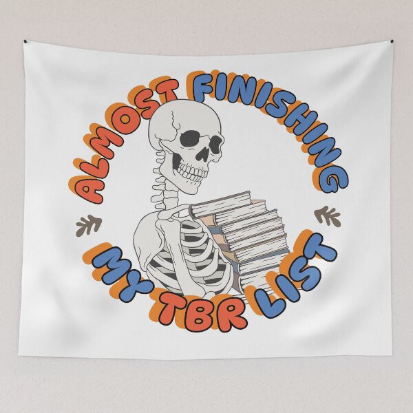 Item preview, Almost Finishing My TBR List - Funny Book Lover Sticker designed and sold by Joana1695.