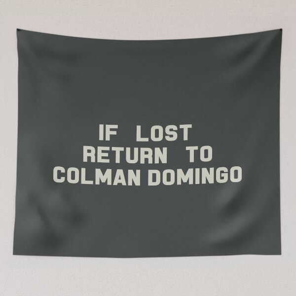Artikelvorschau, If Lost Return to Colman Domingo Tee entworfen und verkauft von deluluhaze.