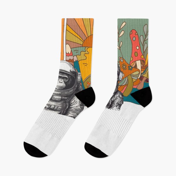 Item preview, Trippy Astronaut Monkeys – Psychedelic Hippie Art designed and sold by Joana1695.