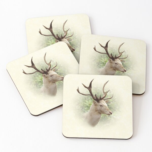 Item preview, White Fallow Deer designed and sold by Guardi71.