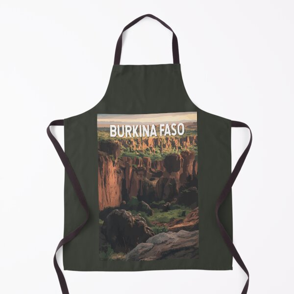 Item preview, Burkina Faso Illustration Travel Art Vintage designed and sold by KrisSidDesigns.