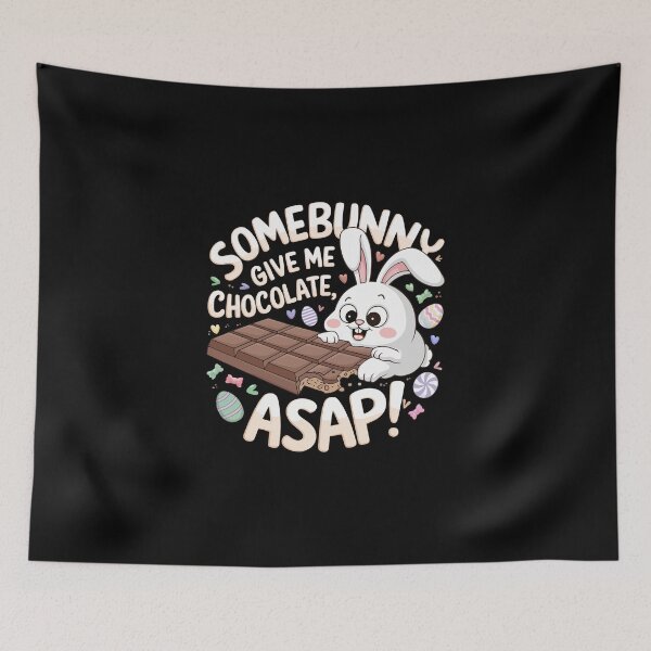 Item preview, Somebunny give me chocolate ASAP designed and sold by jkrphoto.